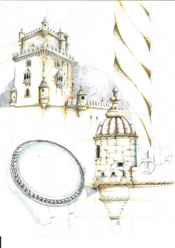 Digital Print - Bezel (Torre de Belem)