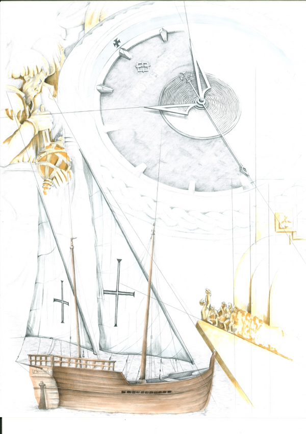 Digital Print - Hands (Caravela Sails)